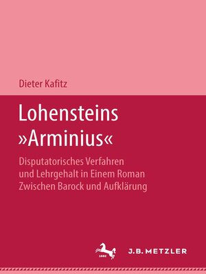 cover image of Lohensteins Arminius